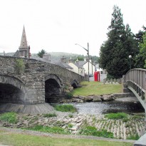 Llandrillo Bridge and Churcch