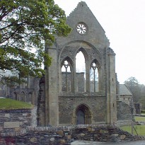 Valle Crucis gable end